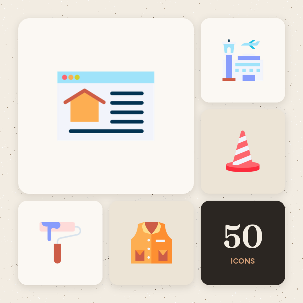 Architecture Color Icons cover