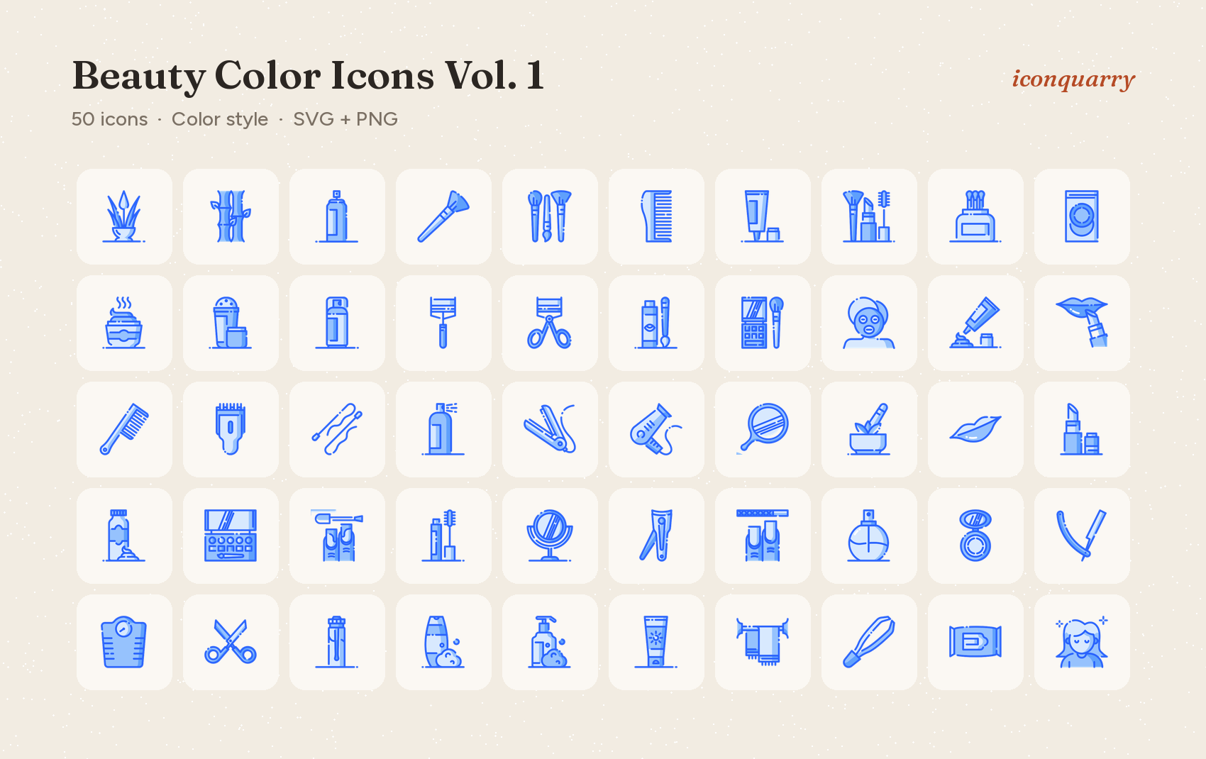 All icons in Beauty Color Icons Vol. 1