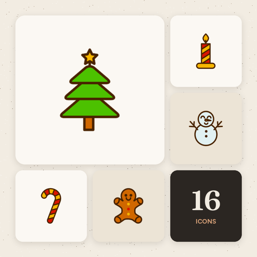 Christmas Color Icons cover