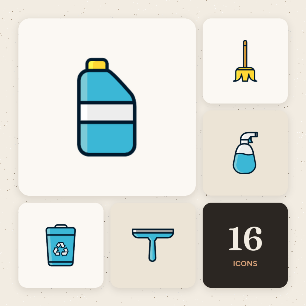 Cleaning Color Icons cover