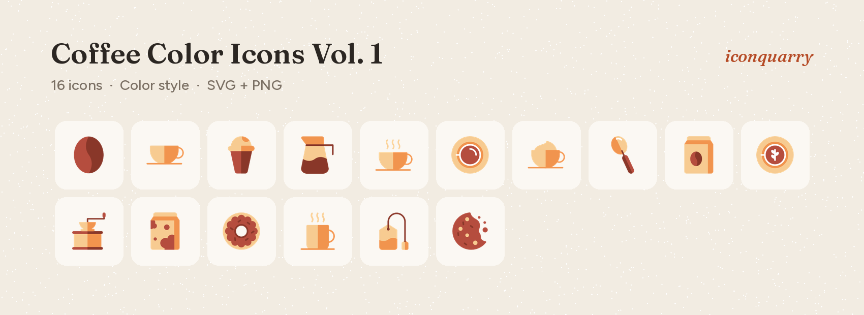 All icons in Coffee Color Icons Vol. 1