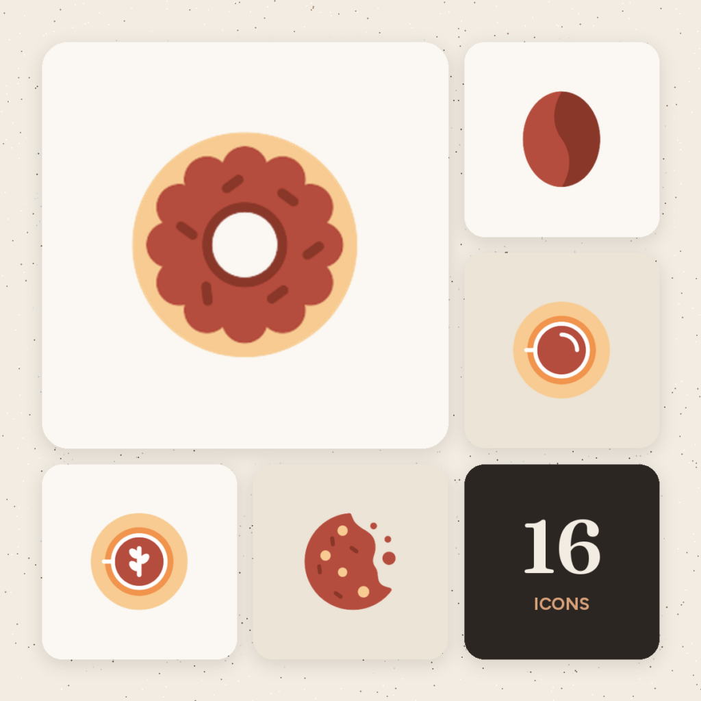 Coffee Color Icons Vol. 1 cover
