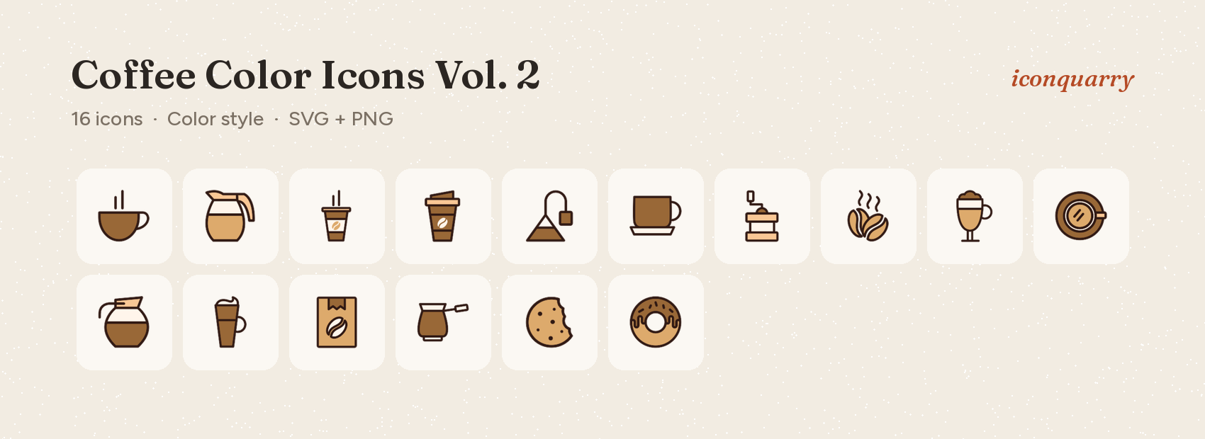 All icons in Coffee Color Icons Vol. 2