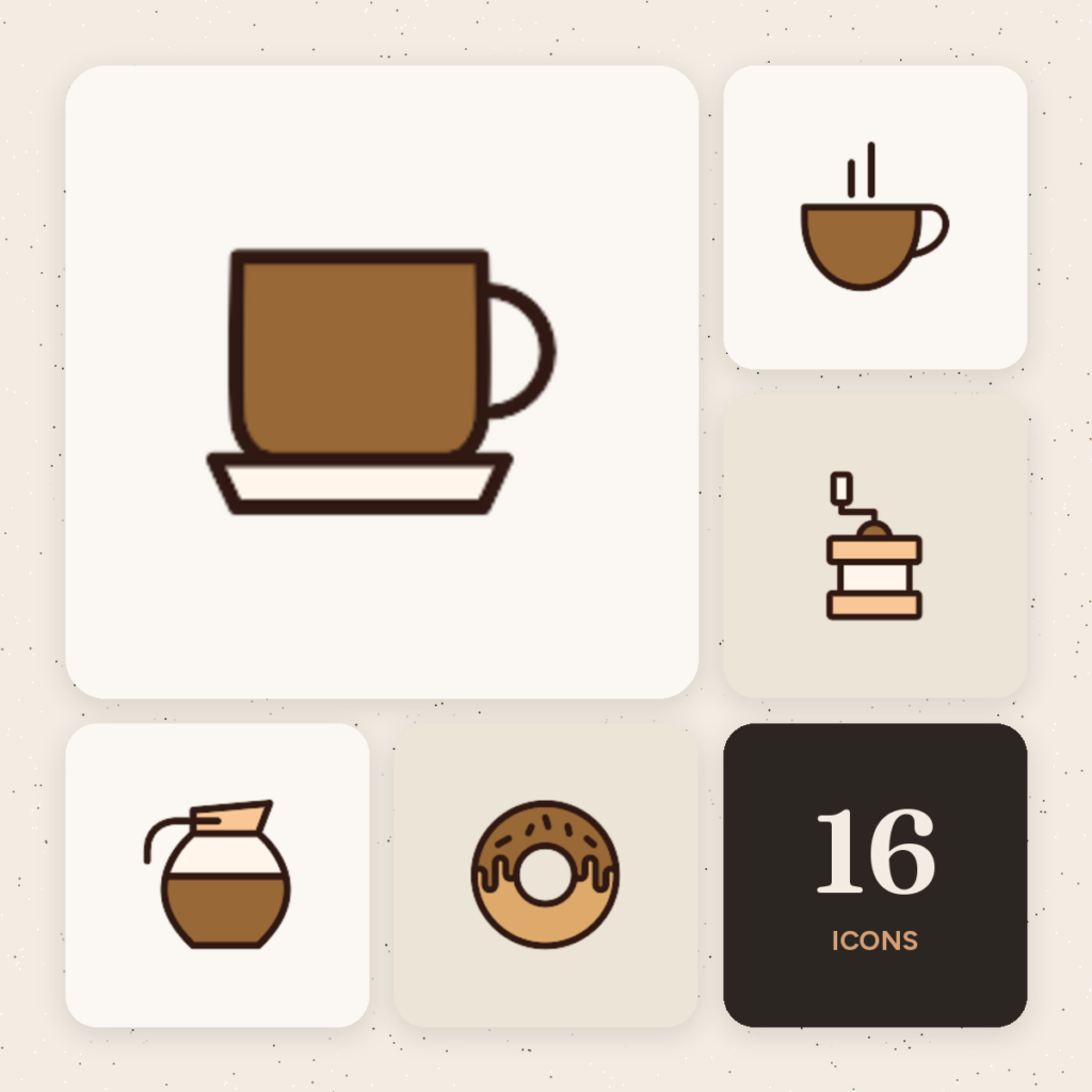 Coffee Color Icons Vol. 2 cover