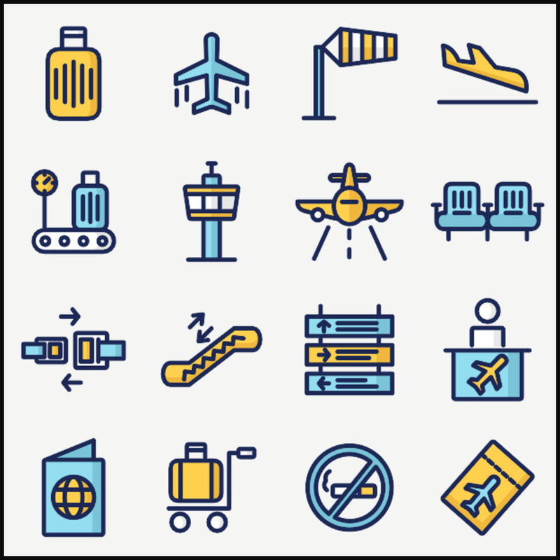 Color Airport Pack Vol 1
