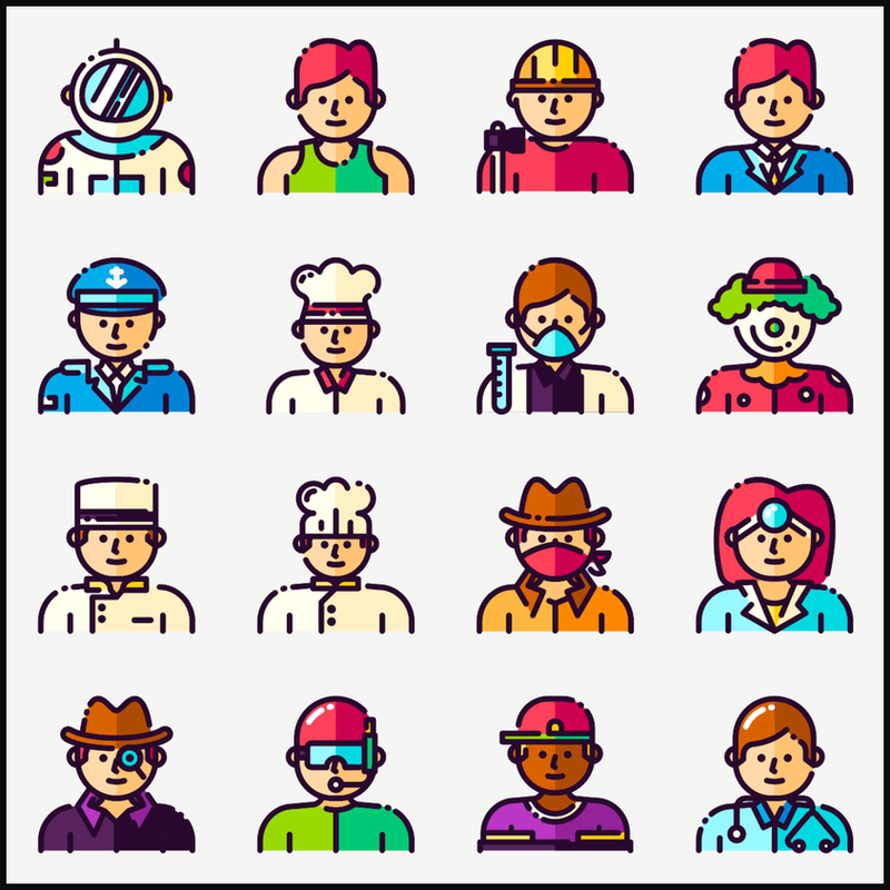 Color Avatar Pack