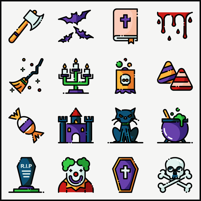 Color Halloween Pack
