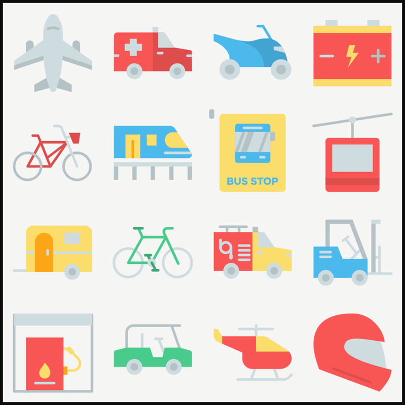 Color Transportation Pack