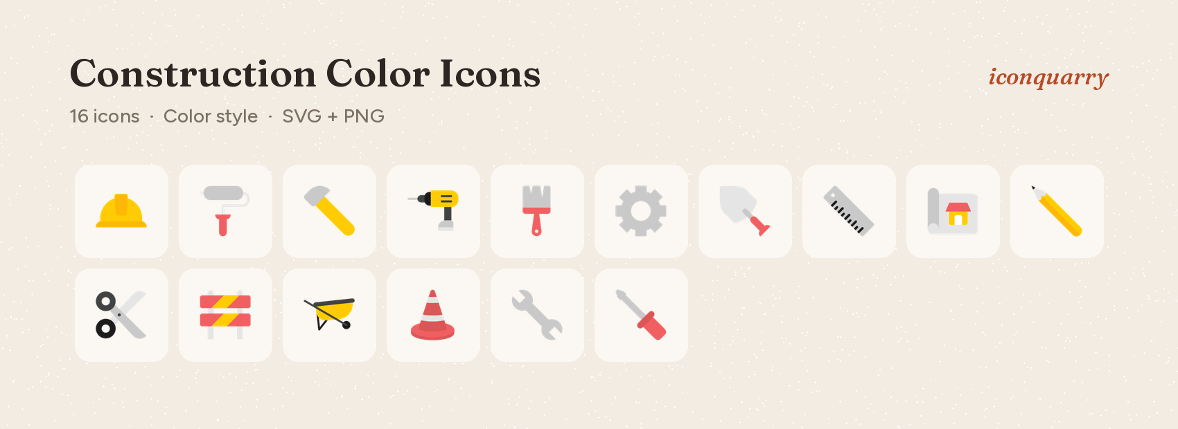 All icons in Construction Color Icons