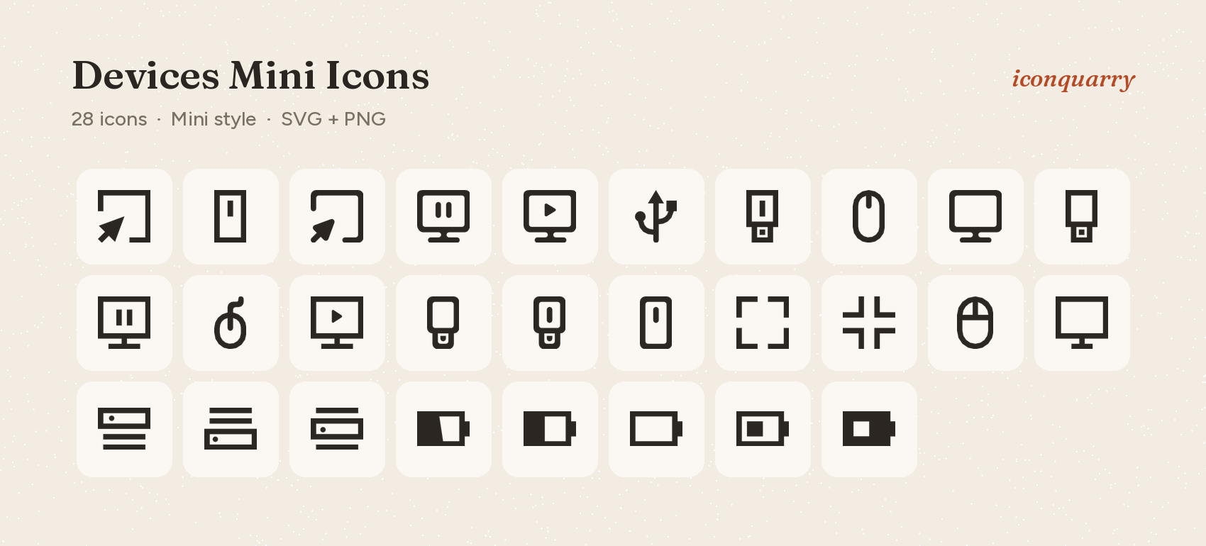 All icons in Devices Mini Icons