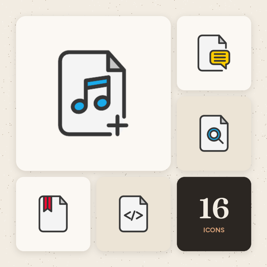 Documents Color Icons cover