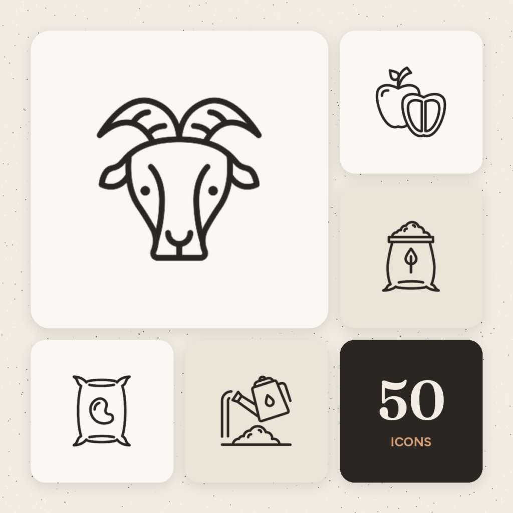 Farming Outline Icons cover