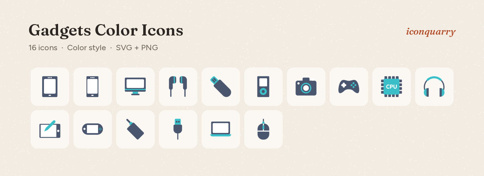 All icons in Gadgets Color Icons