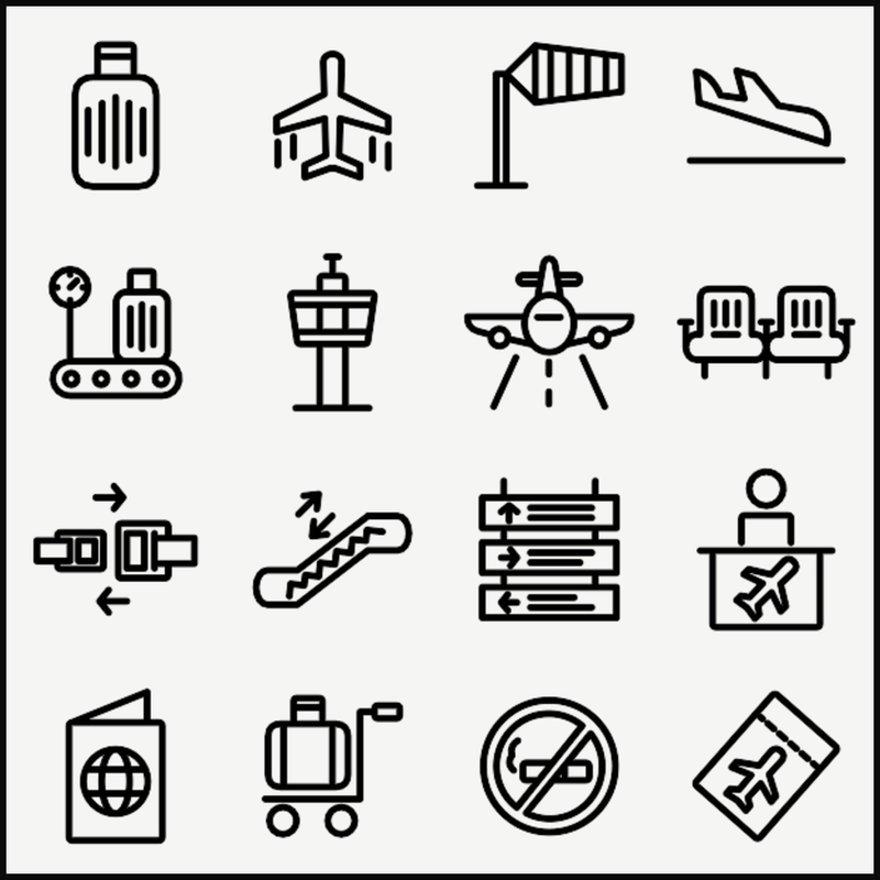 Line Airport Pack
