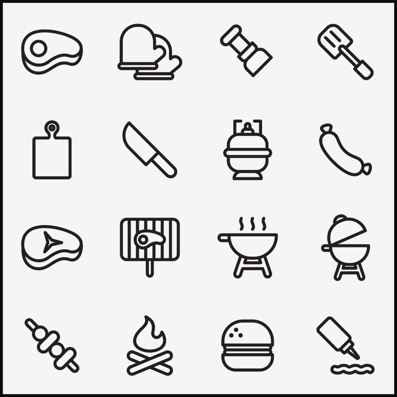 Line Barbecue And Grill Pack