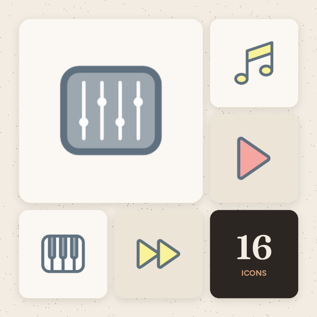 Music Color Icons Vol. 2 cover