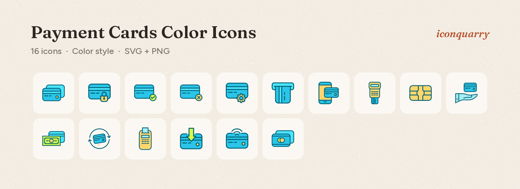 All icons in Payment Cards Color Icons
