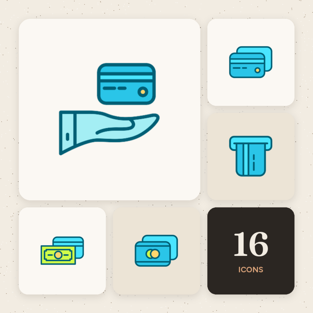 Payment Cards Color Icons cover