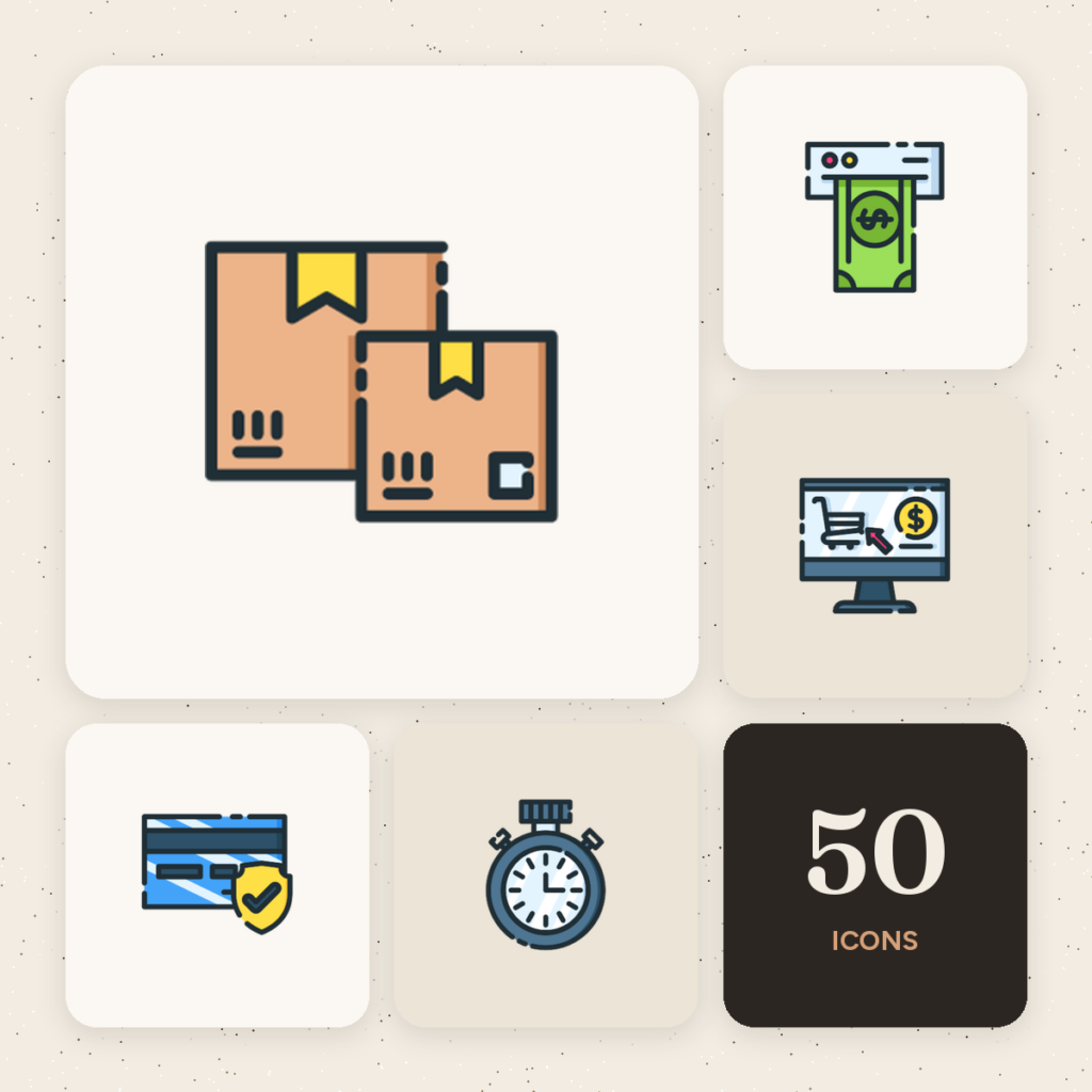 Retail Color Icons cover